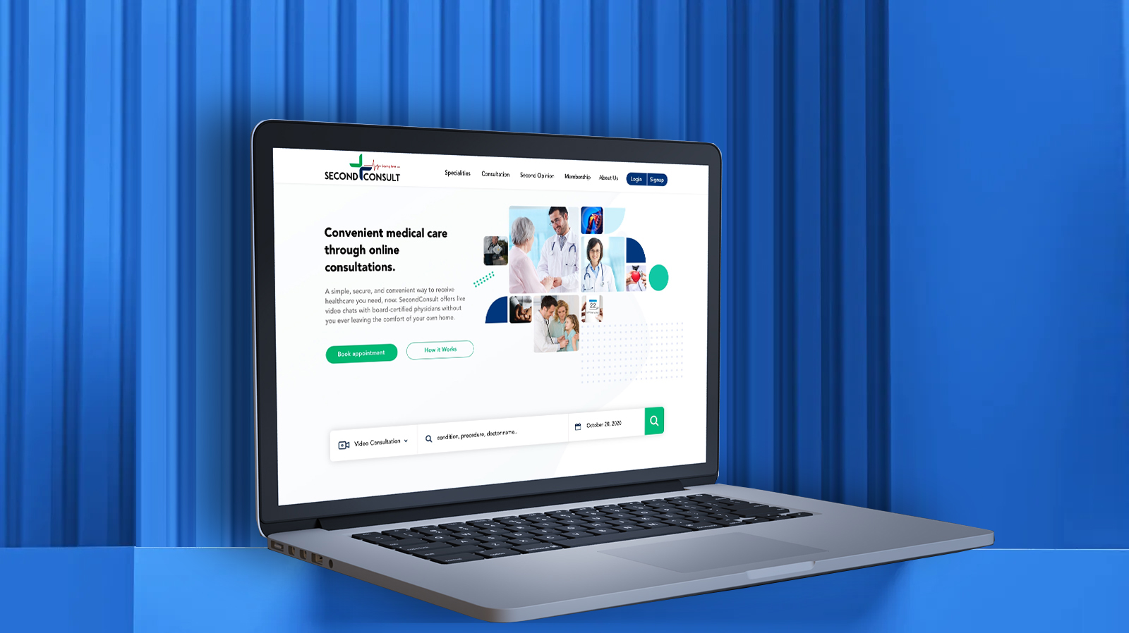 Mobile app screen displaying vibrant colours and modern design